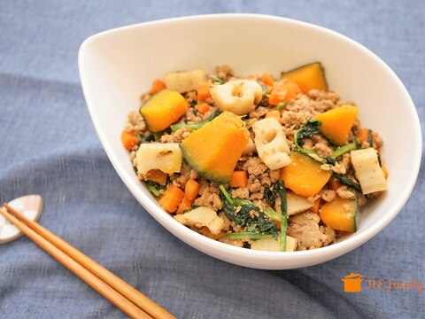 食感楽しい*簡単甘辛そぼろ丼